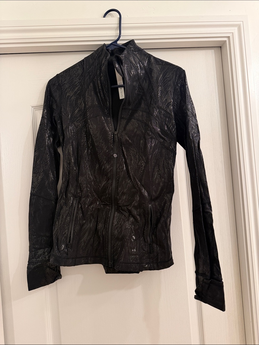 lululemon athletica Black Sculpted Zip Define Jacket